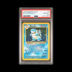 PSA 8.5 — 1999 Pokemon Base Set Holo Rare Trio: Charizard, Blastoise, & Venusaur - Image 3