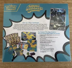 Pokemon Mega Evolution Ascended Heroes Elite Trainer Box W/N’s Zekrom Promo NEW - Image 2