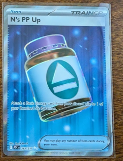N's PP Up 262/217 Full Art Ultra Rare Pokemon Ascended Heroes ENGLISH NM - Image 1