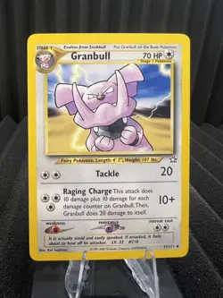 Granbull 37/111 - Neo Genesis Unlimited Edition - WOTC Pokemon LP - Image 1
