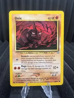 Onix 69/111 - Neo Genesis Unlimited Edition - WOTC Pokemon LP - Image 1