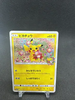 2018 Japanese Pokemon Center Tokyo DX Pikachu Promo 224/SM-P Holo NM - Image 1