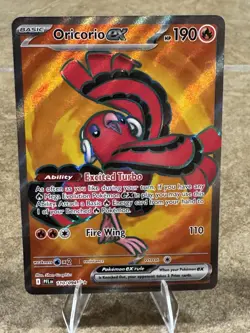 Pokemon Oricorio ex Full Art 110/094 PFL Phantasmal Flames NM - Image 1