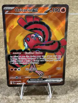 Pokemon Oricorio ex Full Art 110/094 PFL Phantasmal Flames NM - Image 2