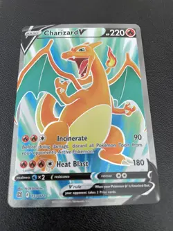 Charizard V (Full Art) 153/172 Swsh09: Brilliant Stars Holo Pokemon - Image 1