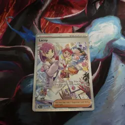 Lacey 172/142 - Pokemon Stellar Crown Special Illustration Rare SIR Full Art NM - Image 1