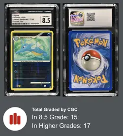 2008 Pokemon Legends Awakened #7/146 Kingdra Reverse Holo CGC 8.5 NM-MT+ - Image 3