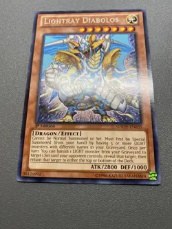 Yu-Gi-Oh! Lightray Diabolos Rare 1st Edition GAOV-EN035 MP - Image 1