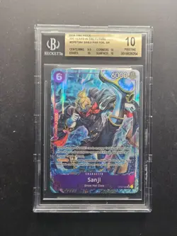 BGS 10 Pristine One Piece 500 Years in the Future Sanji OP07-064 Alternate Art - Image 1