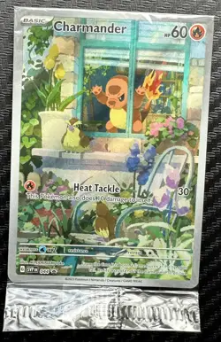 Charmander Obsidian Flames #044 SVP en Black Star Promo Card, SEALED Pokemon TCG - Image 3