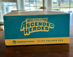 Ascended Heroes Pokemon Center Exclusive ETB Elite Trainer Box Card Tcg New - Image 5