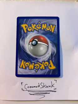 Pokemon TCG GRASS ENERGY Card EX Holon Phantoms 105/110 Holo Rare Print Error - Image 4