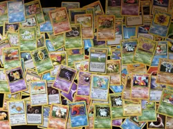 Vintage Fossil Pokemon Cards Bundle x 100 including base set 1999 WOTC - Image 2
