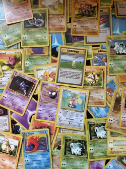 Vintage Fossil Pokemon Cards Bundle x 100 including base set 1999 WOTC - Image 3