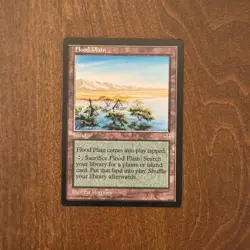Flood Plain Mirage 1996 Magic the Gathering Card NM - Image 1