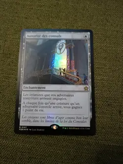 Autorite Des Consuls FR Carte Magic The Gathering Foundations Trading Card 2024 - Image 1