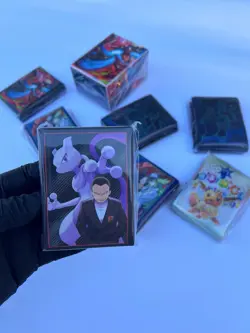 Pokemon TCG Card Sleeves Destined Rivals Phantasmal JT Prismatic LOT (brand new) - Image 1