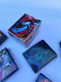 Pokemon TCG Card Sleeves Destined Rivals Phantasmal JT Prismatic LOT (brand new) - Image 3