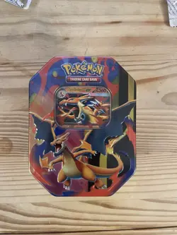 Mega Charizard Y Ex Tin Pokemon Card TCG - mega evolutions - Sealed - Image 1