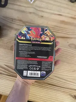 Mega Charizard Y Ex Tin Pokemon Card TCG - mega evolutions - Sealed - Image 3