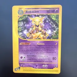 Pokemon TCG Abra Kadabra Alakazam Card Lot Nintendo 2002 93/165 84/165 33/165 - Image 2