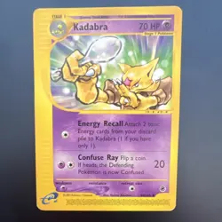 Pokemon TCG Abra Kadabra Alakazam Card Lot Nintendo 2002 93/165 84/165 33/165 - Image 3