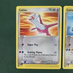 LP Latias 014 Latios 015 Black Star Promos Nintendo Pokemon Card Lot Set - Image 2