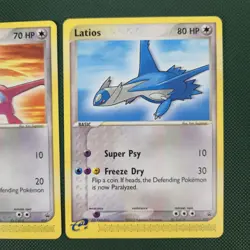 LP Latias 014 Latios 015 Black Star Promos Nintendo Pokemon Card Lot Set - Image 3