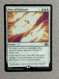 Flare of Fortitude Modern Horizons 3 Regular Rare 0026 NM - Image 1