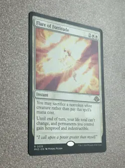 Flare of Fortitude Modern Horizons 3 Regular Rare 0026 NM - Image 2