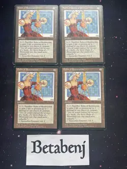 4x MTG Balm of Restoration Fallen Empires (Playset) - Free ship over $25 - Image 1