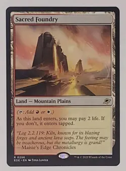 Sacred Foundry - Edge of Eternities (EOE) - MTG - Image 1