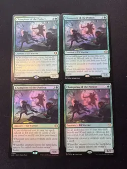 x4 - Champions of the Perfect - FOIL - #171 MTG Lorwyn Eclipsed - NM - Image 1