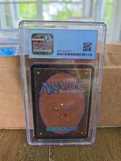 Island (Blue Sky) Magic The Gathering 1993 Limited Edition Alpha NM/Mint 8 - Image 2