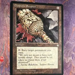 Wizards of the Coast Despotic Scepter Ice Age Artifact Regular English - Image 1