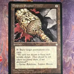 Wizards of the Coast Despotic Scepter Ice Age Artifact Regular English - Image 2