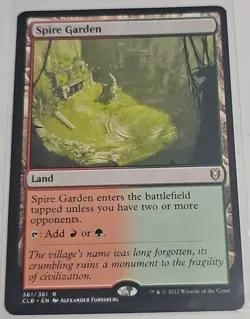 Spire Garden - Commander Legends: Battle for Baldur's Gate - NM - Image 1