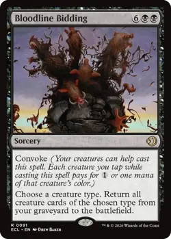Bloodline Bidding - FOIL - Lorwyn Eclipsed - Image 1