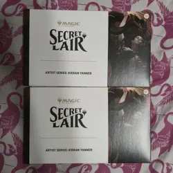 2x MTG Secret Lair NON-FOIL Artist Series Kieran Yanner Sealed IN HAND - Image 1