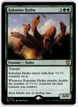 Kalonian Hydra NM BLC Commander: Bloomburrow MTG - Image 1