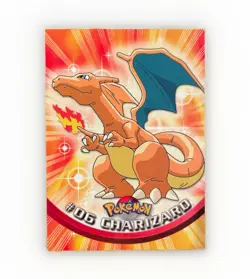 [LP] Topps 1999 Charizard #6 Pokemon TV Animation Edition Series 1 (Blue Label) - Image 1