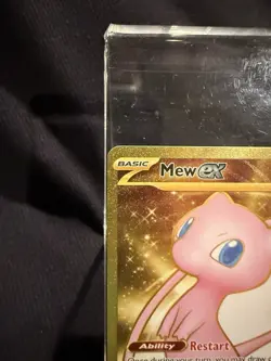 Pokemon Mew EX TCG 205/165 Sv: Scarlet & Violet 151 Holo Hyper Rare NM Condition - Image 2