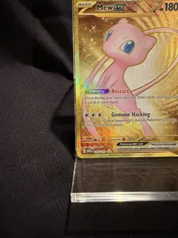 Pokemon Mew EX TCG 205/165 Sv: Scarlet & Violet 151 Holo Hyper Rare NM Condition - Image 5