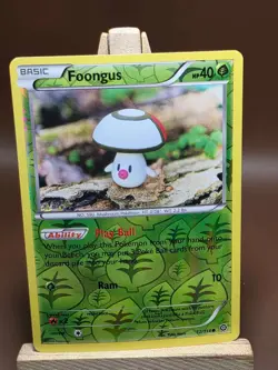 MP Pokemon Foongus 12/114 XY - Steam Siege Reverse Holo - Image 1