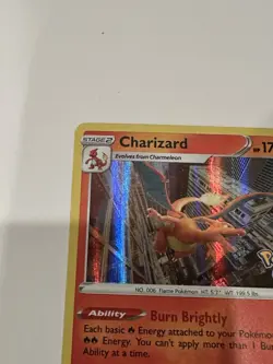 Charizard 010/078 Holo Rare Pokemon 2022 Sword & Shield GO NM - Image 2