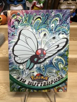Butterfree #12 Topps Pokemon Tv Animation Edition - Image 1