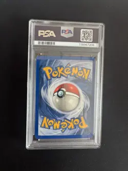 Pokemon TCG Alakazam Base Set 1/102 Holo psa 8 Mint - Image 2
