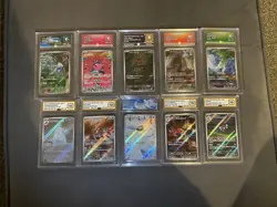 Pokemon Graded Bundle Of Slabs Grade 10 - Image 1