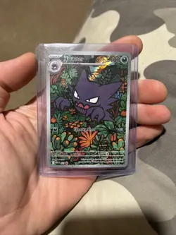 Haunter MEP 027 - Mega Evolution Black Star Promo - Full Art Pokemon TCG English - Image 1