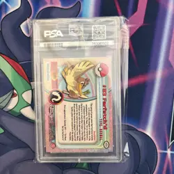 PSA 10 2000 Pokemon Game Topps Chrome Farfetch'd TV Rare Base Series 2 GEM MINT - Image 2